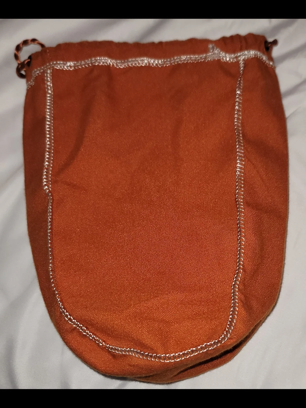 Crown Royal Velvet Drawstring Bags - Orange & Green